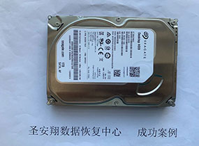 同江希捷1T监控录像误删除数据恢复成功